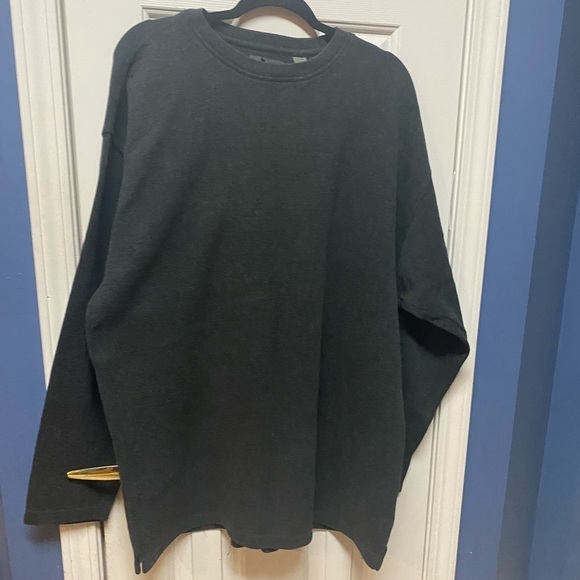 Van Heusen Sweater Mens Long Sleeve Regular Fit XXL Dark Gray Pullover. - Picture 3 of 9